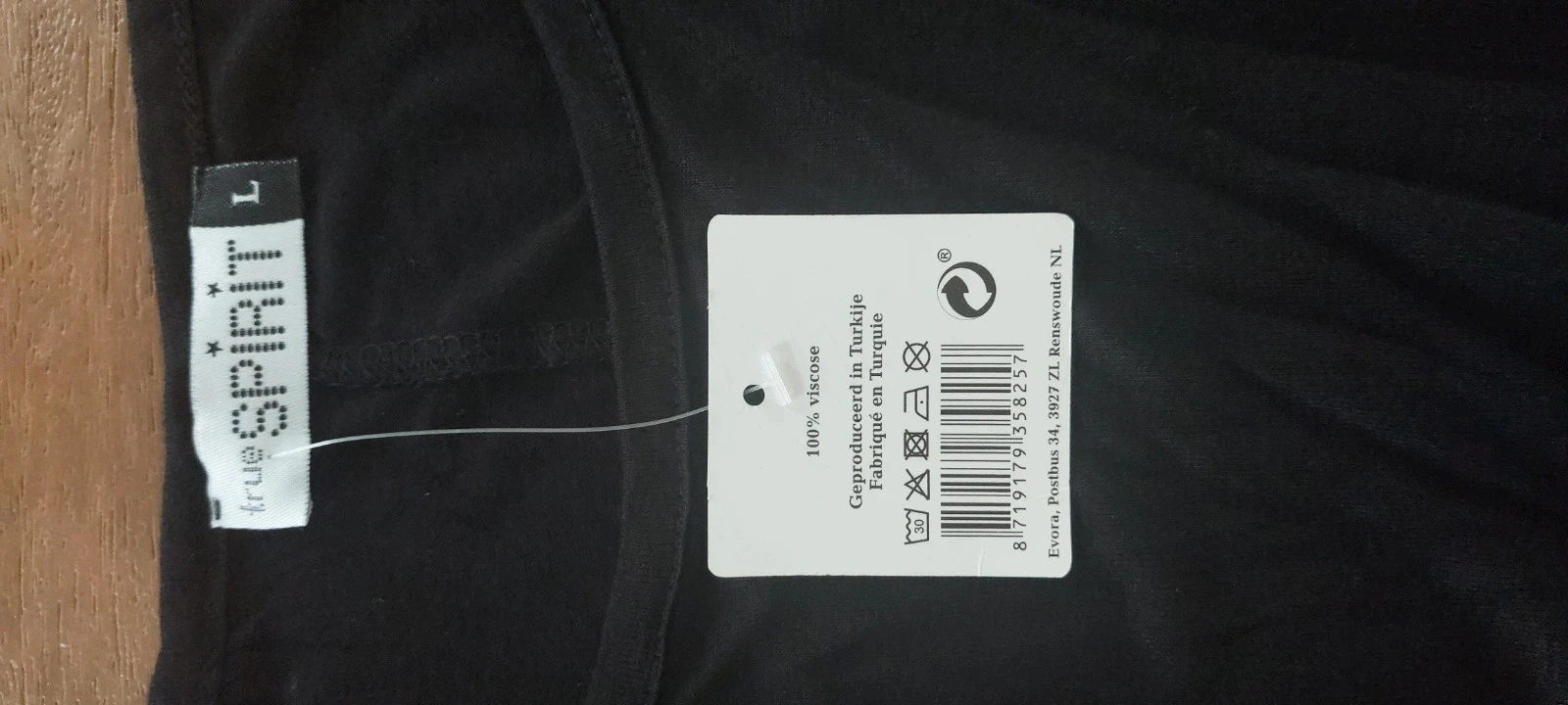 Tunique fluide True Spirit noire à sequins - Taille L – photo 5